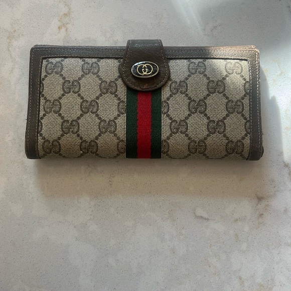 Vintage Gucci Long Wallet - Picture 1 of 10